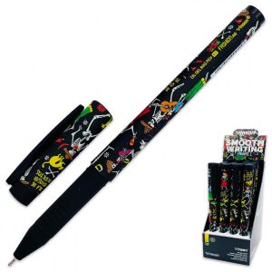 Ручка шар. QUILT DESIGN СИНЯЯ 0,7мм арт.A6