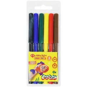 Фломастеры «Каляка-Маляка» 6цв