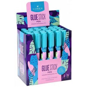 Клей-карандаш LOREX 6 г универсальный быстросохнущий PVP
