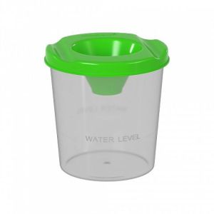 Стакан-непроливайка ErichKrause Neon Solid, зеленый