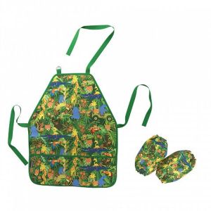 Накидка-фартук с нарукавниками ErichKrause Jungle