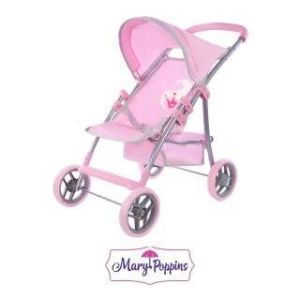 67212 Коляска «Корона» прогулочная с подставкой 52*33,5*56см.