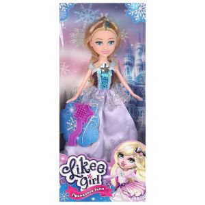 381724 Кукла 23 см, в платье LIKEE GIRL