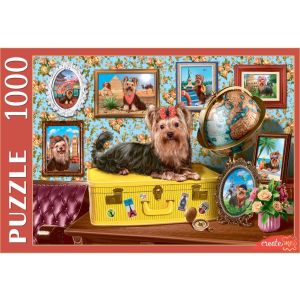 ПАЗЛЫ 1000 элементов. Ф1000-4301 ЩЕНОК ЙОРКШИРСКОГО ТЕРЬЕРА