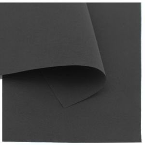 Фоамиран 21*30см 1,0мм ЧЕРНЫЙ 10л (цена за 1л) арт.7035