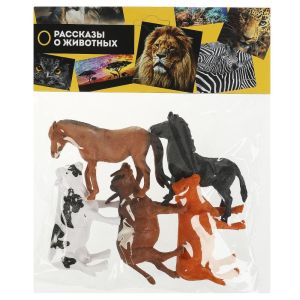 369719 Пластизоль домашние животные 5 шт. в пак. ИГРАЕМ ВМЕСТЕ