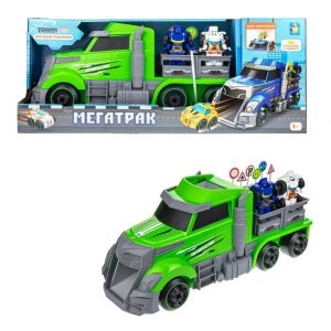 1TOY Мой первый трансформер трейлер (45 см, зелен.)