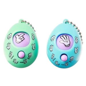 Брелок -  игрушка Камень-Ножницы-Бумага, 12 шт