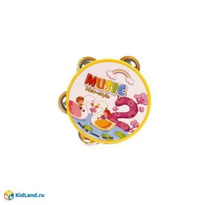 Бубен 9 см. в ассорт., пакет