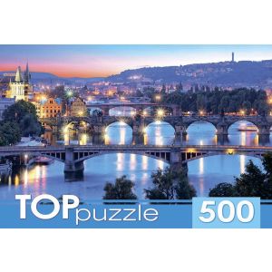 TOPpuzzle. ПАЗЛЫ 500 элементов. КБТП500-6807 Итальянские мосты
