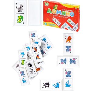 ДОМИНО БОЛЬШОЕ. ДИКИЕ ЖИВОТНЫЕ  (Арт.И-1927)