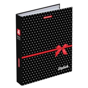 Тетрадь на кольцах120л. BRAUBERG  А5 175*215мм, кл Стиль 402006