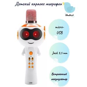 Караоке - микрофон Робот, в ассортименте