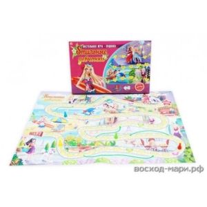 Лучшая настольная игра-ходилка. СТИЛЬНЫЕ ДЕВЧОНКИ (Арт. ИН-8968)
