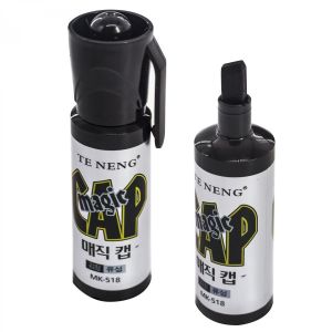 Маркер перманентный, черный, Alingar, скошенный, 8 мм