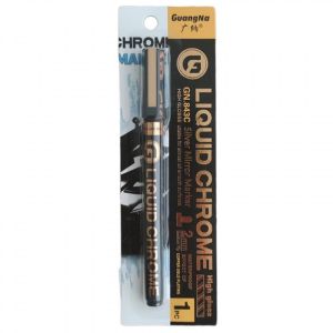 Маркер акриловый LIQUID CHROME 2мм ТЕМНОЕ ЗОЛОТО арт.1966