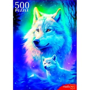 ПАЗЛЫ 500 элементов. СНЕЖНЫЕ ВОЛКИ (арт. П500-0503)