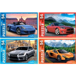 ПАЗЛЫ 54 элемента. МАШИНА МЕЧТА (Арт. П54-6342) кратно 32