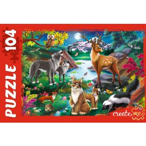 ПАЗЛЫ 104 элемента. ЖИВОТНЫЙ МИР №5 (Арт. П104-5265)