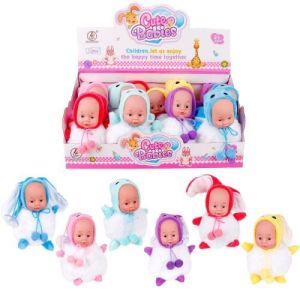 Пупс м/н Мой зайка, в ассорт.