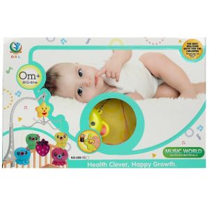 339762 Погремушка муз. на подвеске 689-5 в кор.