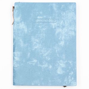 Ежедневник А5 100л ВЕЛЮР ДЖИНС +ручка арт.16322