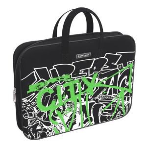 Папка текстильная на молнии ErichKrause с ручками Digger, A4+