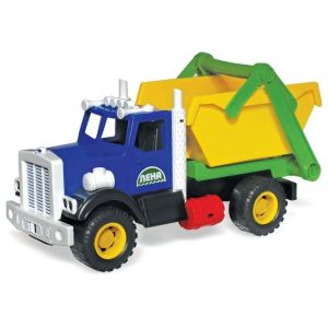 Машинка Самосвал для мусора пластик 43х23х17см в сетке 08831