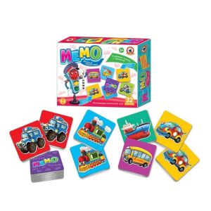 Мемо «Веселый транспорт»