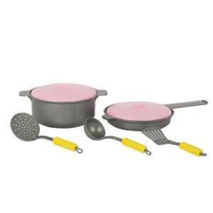 Игра Детский кухонный набор 5 пр. (в сетке)