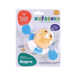Игрушка для ванны заводная «Корги»