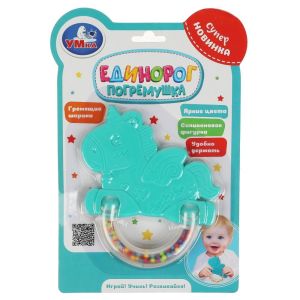 345517  Прорезыватель единорог на блист. Умка