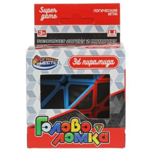 356456 Логическая игра пирамидка, кор.7,5*11*7,5см ИГРАЕМ ВМЕСТЕ