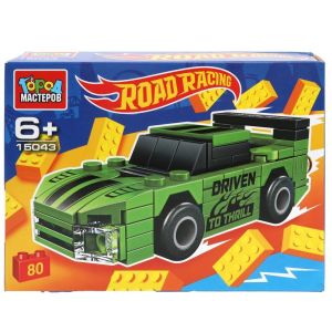 385008 Конструктор ROAD RACING, 80 дет. Город мастеров