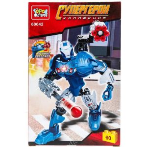 380209 Конструктор супергерои, 60 дет. Город мастеров