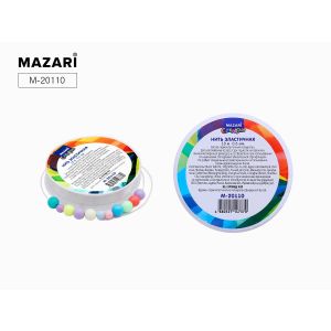 Нить эластичная, 10 м, диаметр 0,6 мм, термоусадочная плёнка