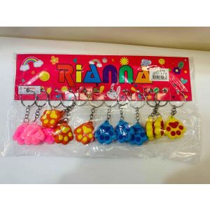 Брелок Лапка, 12 шт