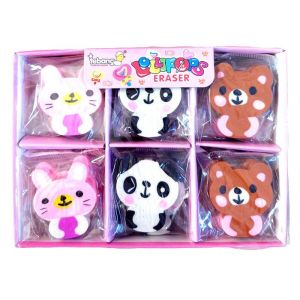 Ластики Зверюшки, 30 шт