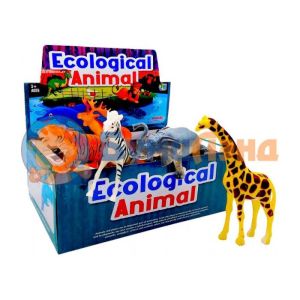 Фигурки животных, 12  шт