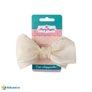 Резинка-бантик «Нежность» бел