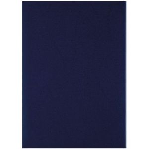 Папка адресная OfficeSpace, (без надписей), А4, бумвинил, синяя, инд. упаковка