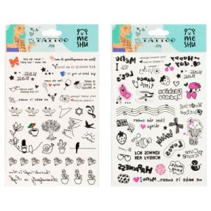 Наклейка-тату MESHU «Joy», 23*13см, инд. уп., европодвес
