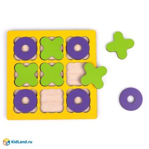 Головоломка «Крестики нолики», Желтый