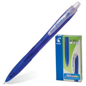 Карандаш механический Pilot «Rexgrip» 0,5мм, с ластиком, синий корпус