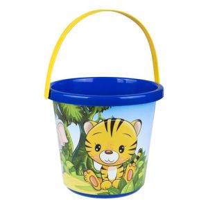 Ведро « Рыжий кот » № 8 с картинкой 0,85л Дикие животные