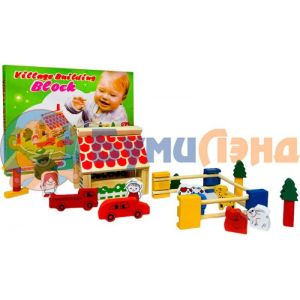 Деревянный конструктор Ферма