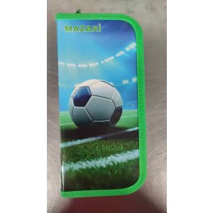 Пенал односекционный «ФУТБОЛ» 190*90 мм, ламинированный картон, ОПП-пакет