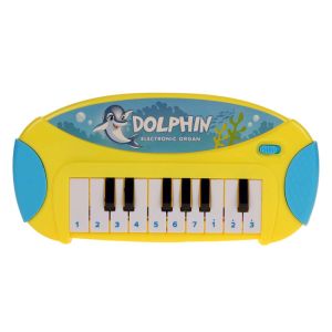 Пианино 22см, желтый, пакет 21-13