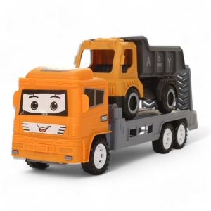 Автовоз инерция 27 см+спецтехника, ПК XT714-38