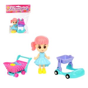 Кукла мини с аксессуарами, пак. 2204